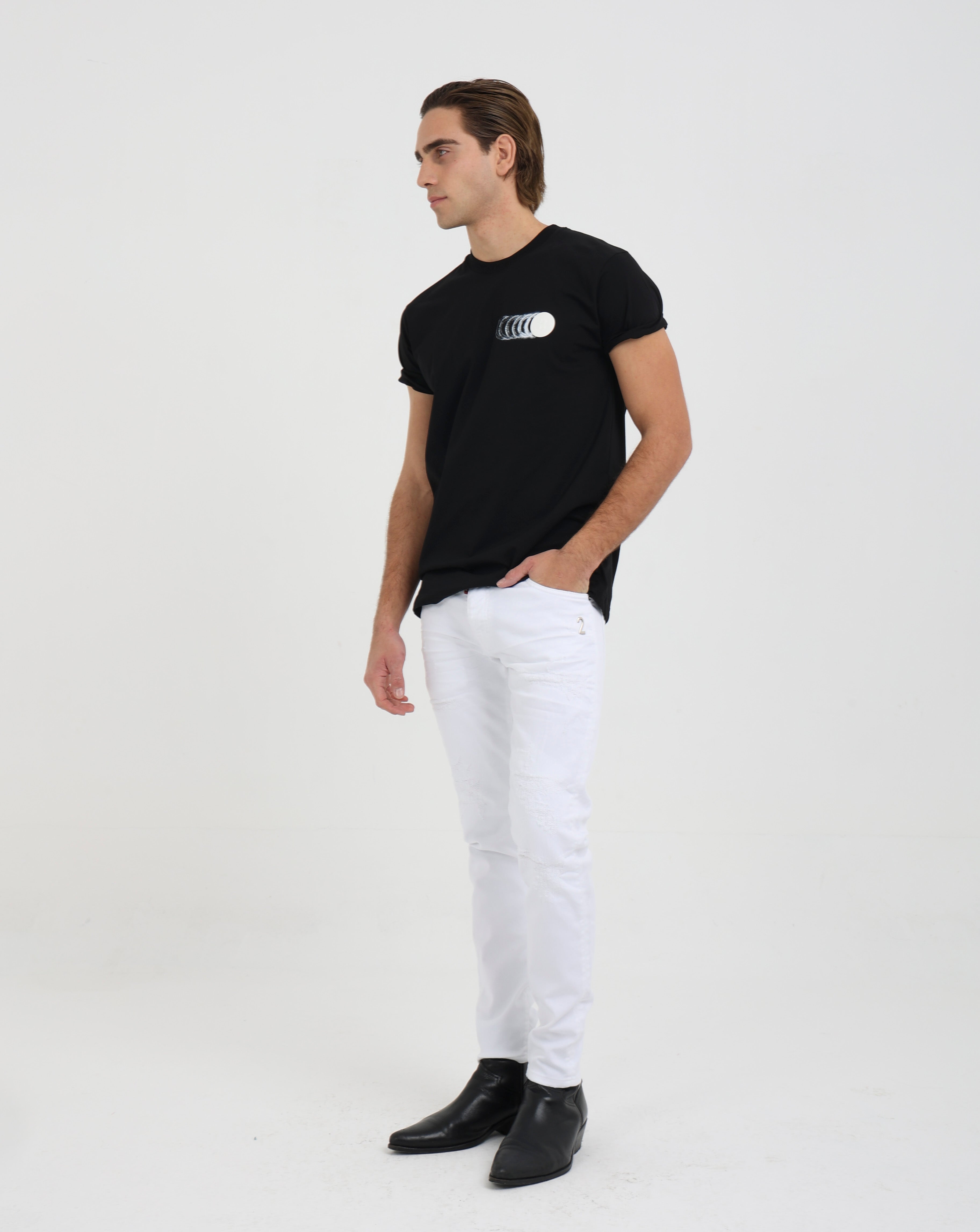 JEANS - COTTON BULL WHITE