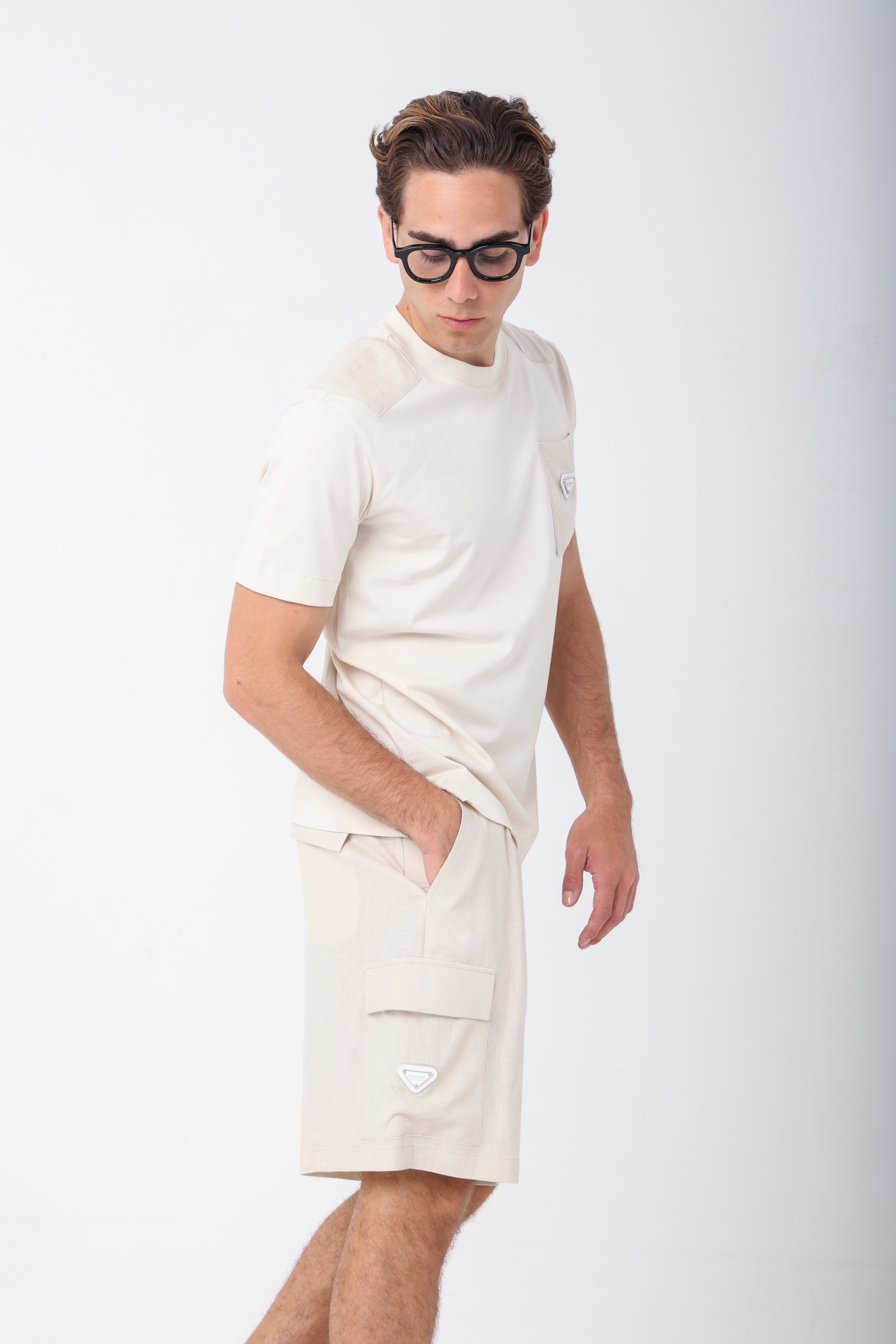 COMPLETO LINO (T-SHIRT + PANTALONCINO)
