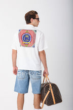 SHORT - RICAMO